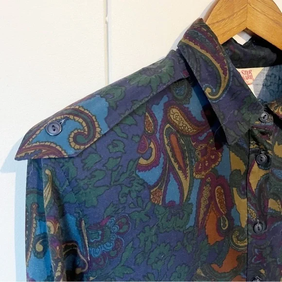 Mister Leonard Vintage Paisley Skirt and Top Set. Size 12. - Picture 3 of 12